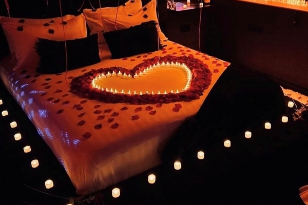 Petal & Heart Bed Design -