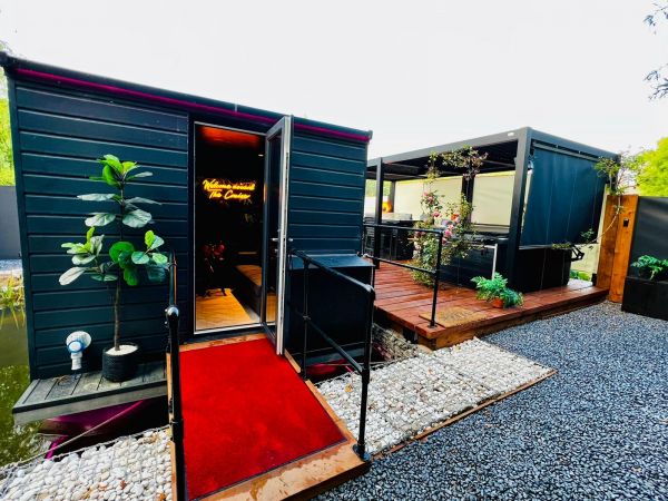 Cruiser Cabin and Jetty Entrance