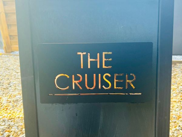Cruiser Welcome Sign