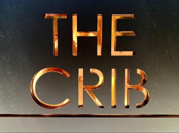 The Crib Welcome Sign