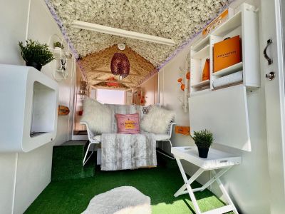 The Cabana Beach Hut Interior