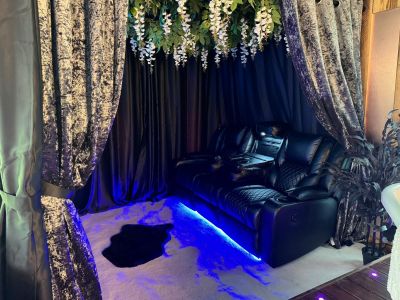 Chalet's NEW Private Cinema area