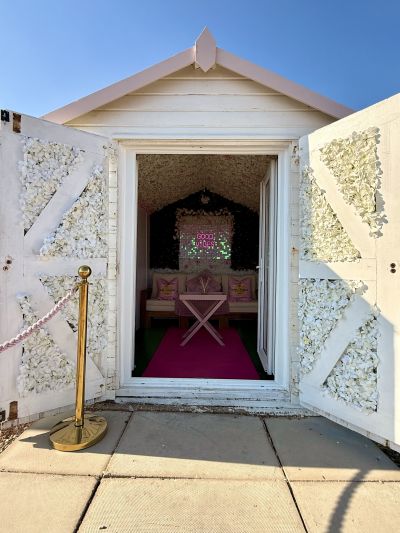 Pink Hut Exterior